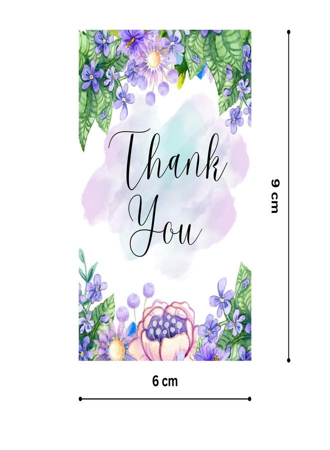 BenignCraft 100 Pieces Multi Occasion Thank You (6 × 9 Cm) Packaging Cards for Gift Shop Small Business E-Commerce, Thanksgiving Labels to Customers Greeting Cards and Tags - Image 3